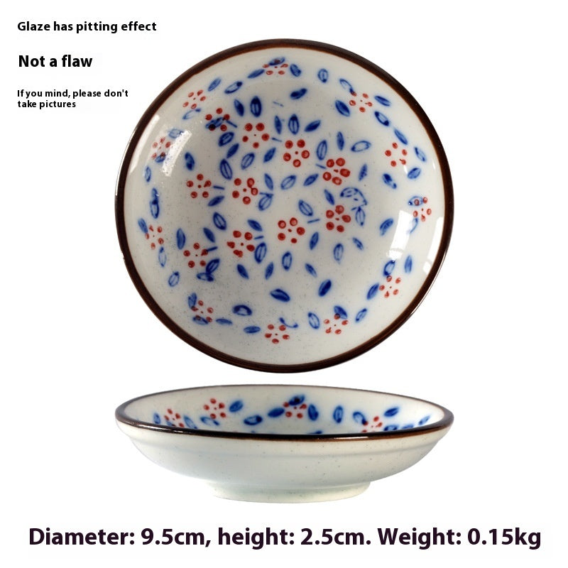 Simple Style Round Ceramic Plate