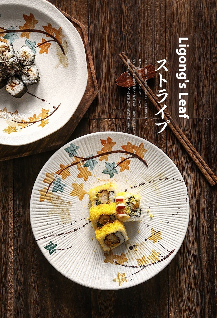 Creative Flower Household Ceramic Tableware Plate