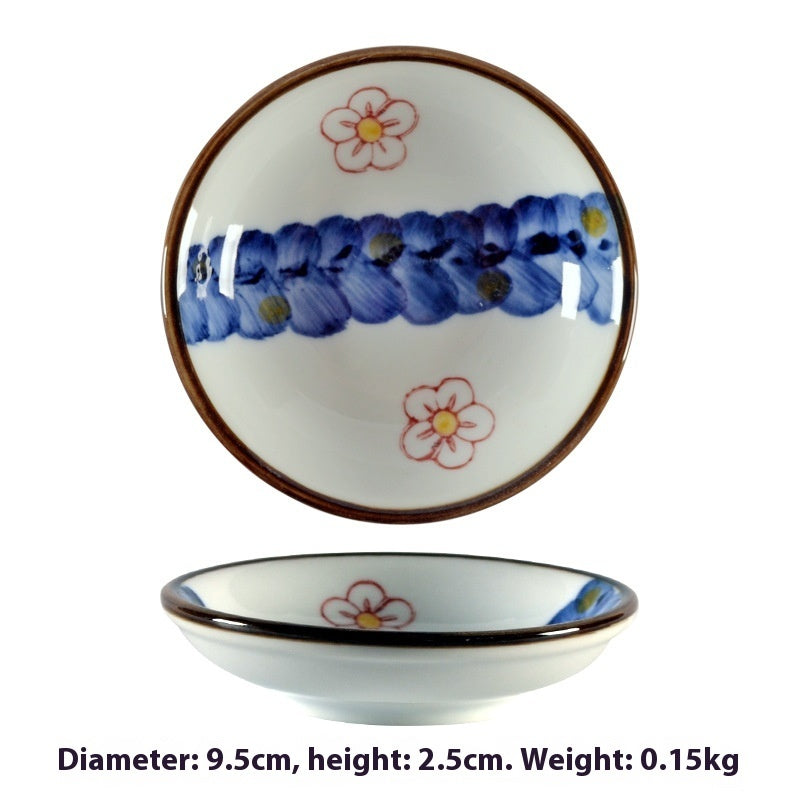 Simple Style Round Ceramic Plate