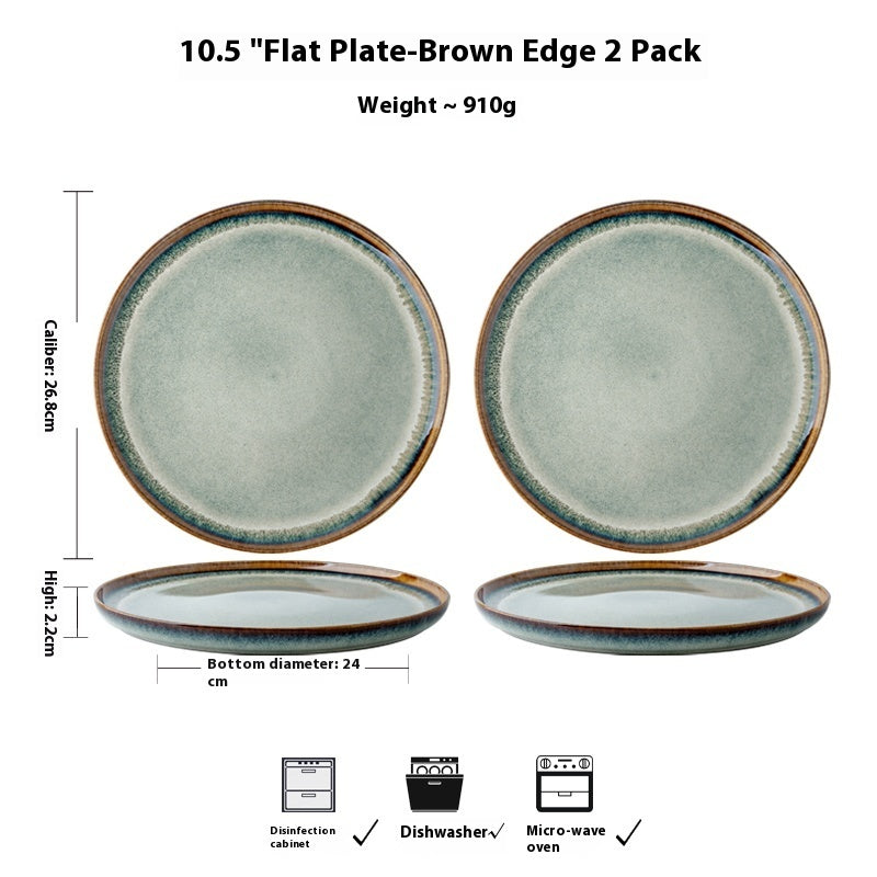Ceramic Classic Plate Bowl