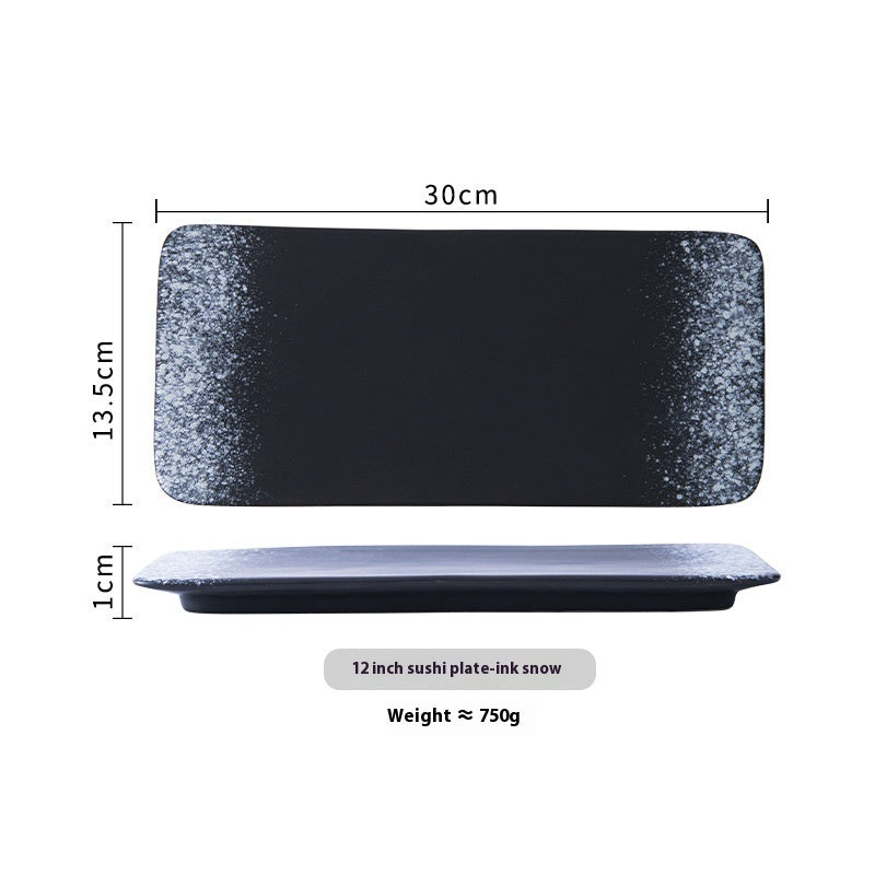 Elegant Creative Ceramic Plate Household