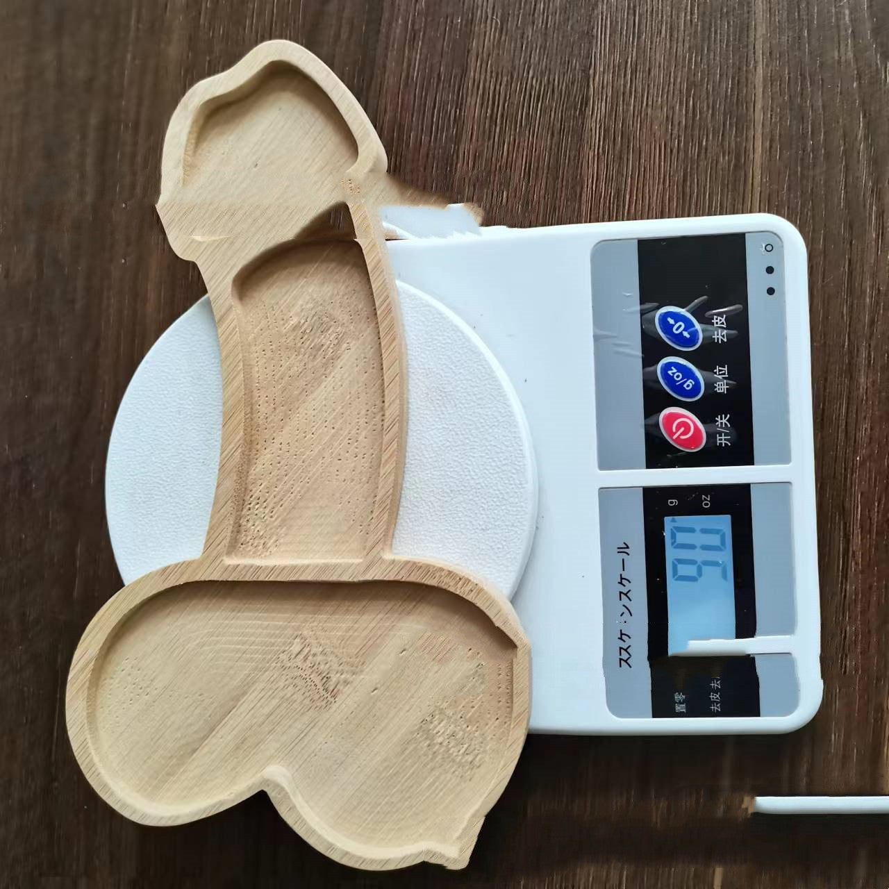 Funny Wooden Party Plate