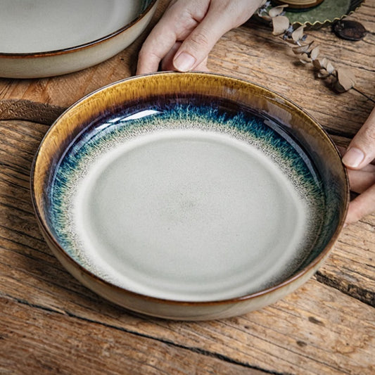 Ceramic Dinner Deep Round Plate