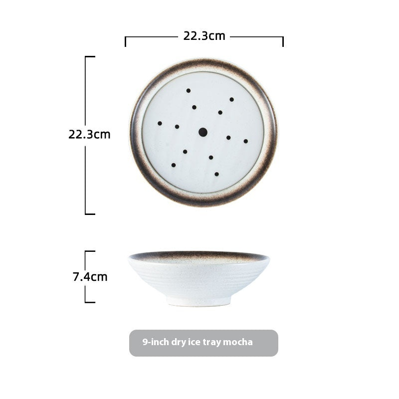 Ceramic Dry Ice Plate