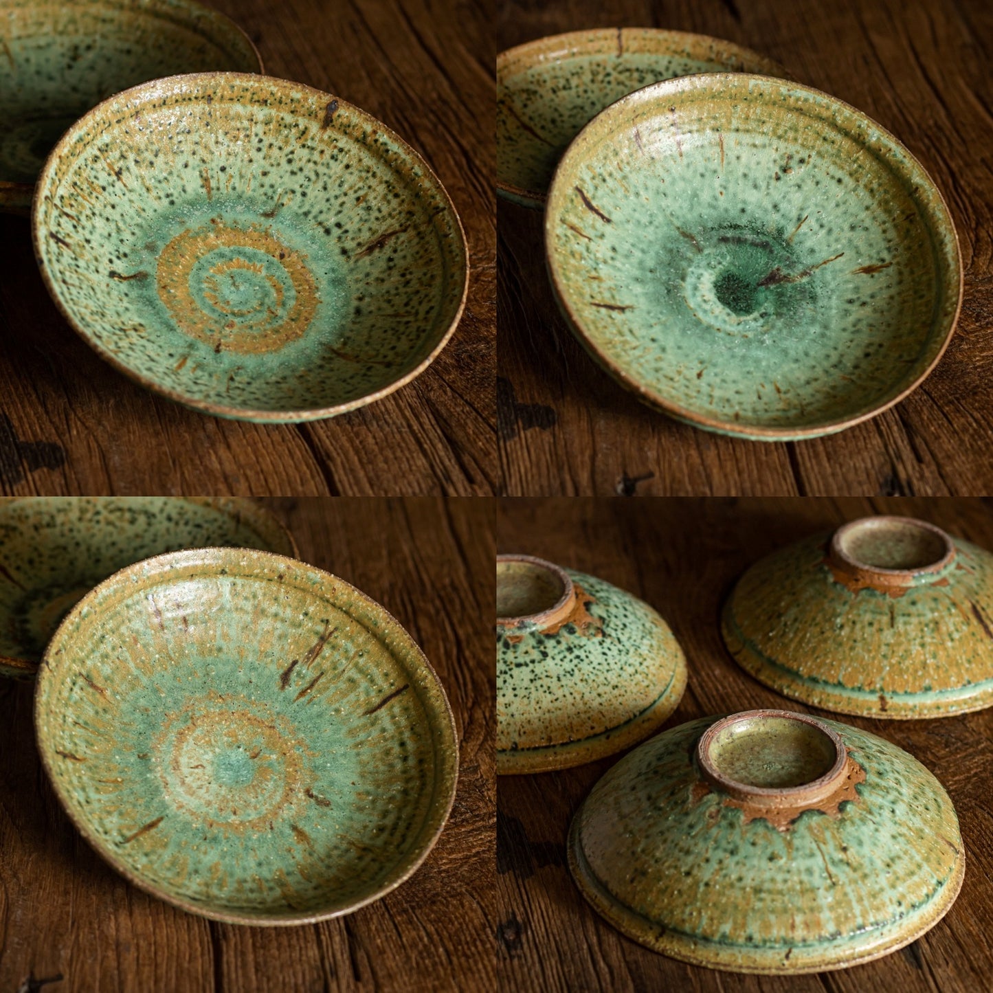 Retro Stoneware Deep Plate