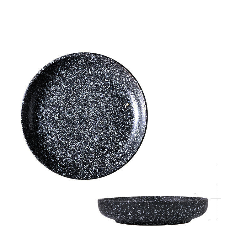 Japanese Deep Round Ceramic Dish