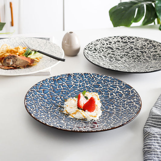 Elegant Creative Round Porcelain Plate