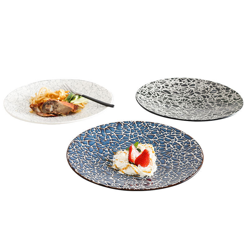 Elegant Creative Round Porcelain Plate