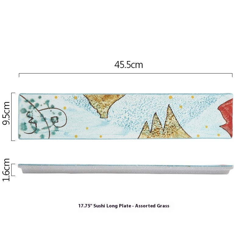 Creative Sushi Plate