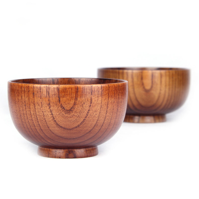 Wooden Small and Large Bowl