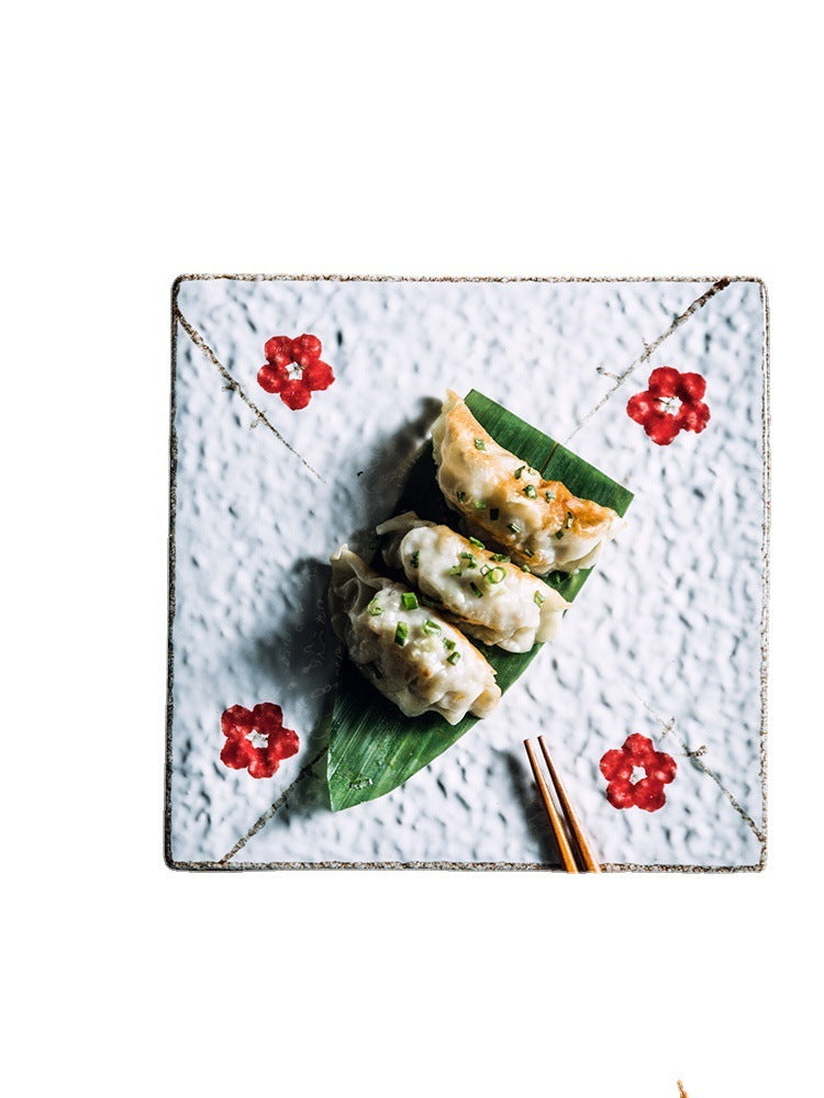 Ceramic Creative Square Sushi Plate