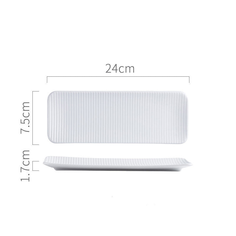 Creative Sushi Long Plate