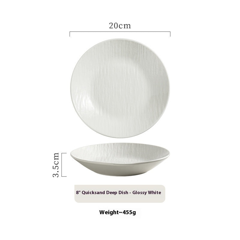 High-grade Western Soup Fruit Salad Plate