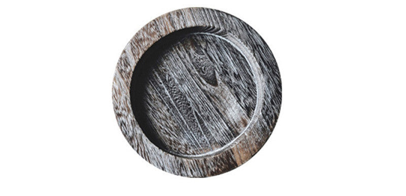 Japanese-style Solid Wood Plate