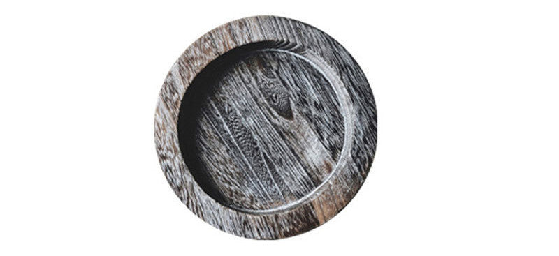 Japanese-style Solid Wood Plate
