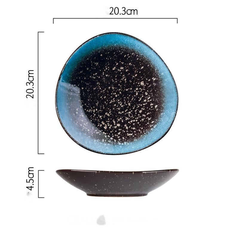 Nordic Elegance Porcelain Plate Collection