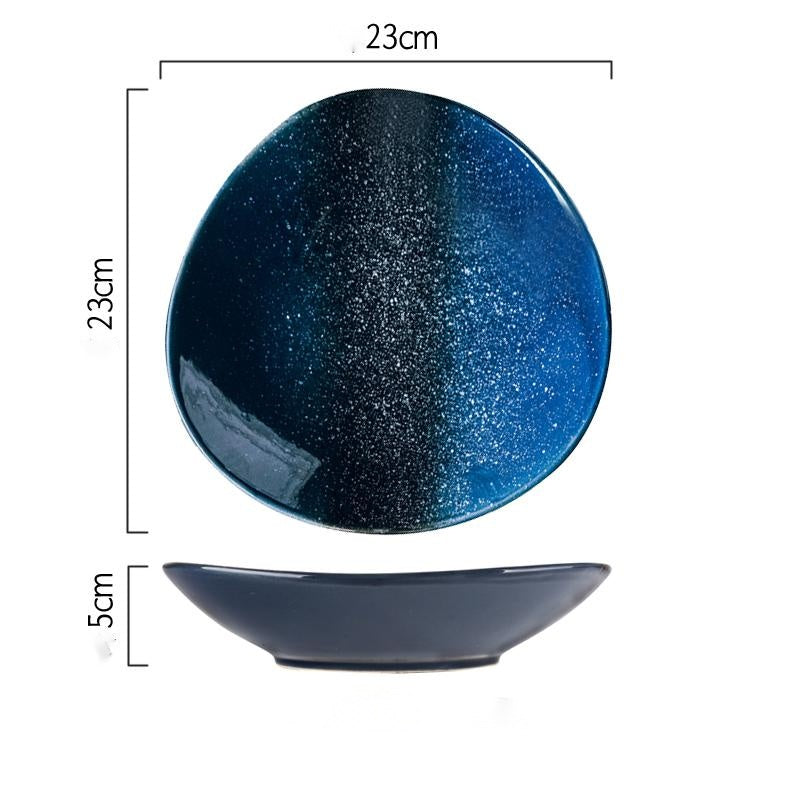 Nordic Elegance Porcelain Plate Collection