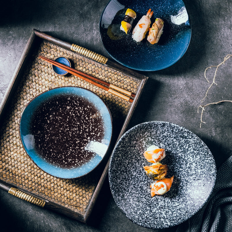 Nordic Elegance Porcelain Plate Collection