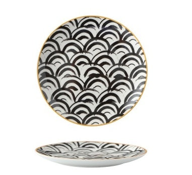 Nordic Style Geometric Series Ceramic Plate