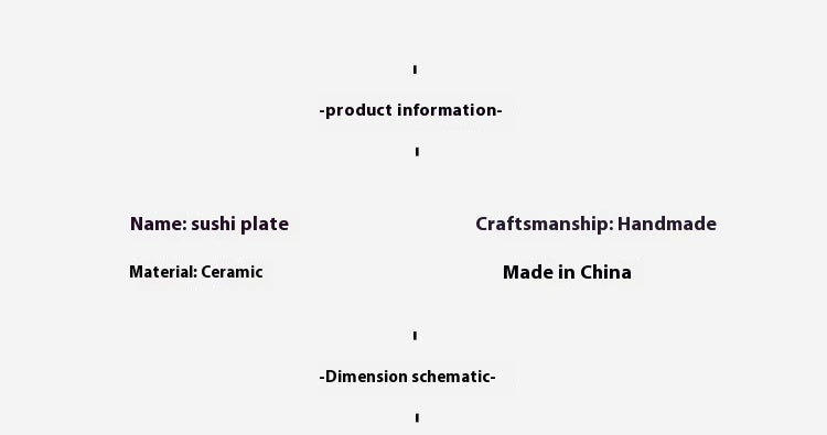 Elegant Creative Ceramic Plate Household