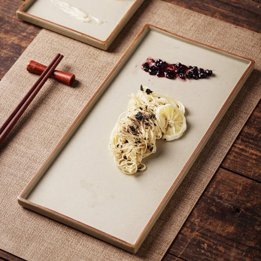 Household Plate Long Dishware