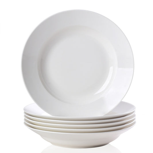 Pure White Deep Soup Plate