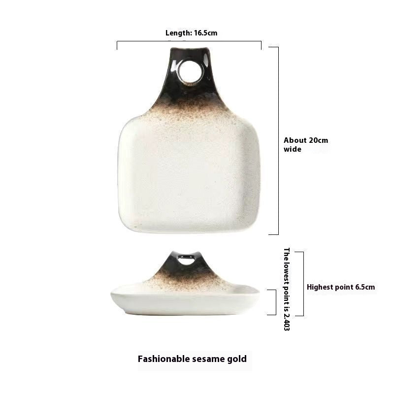 Keramički tanjur za posuđe nepravilnog oblika