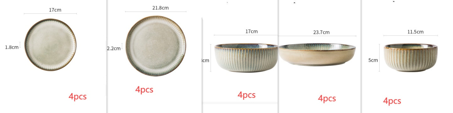 Scandinavian Elegance Ceramic Tableware