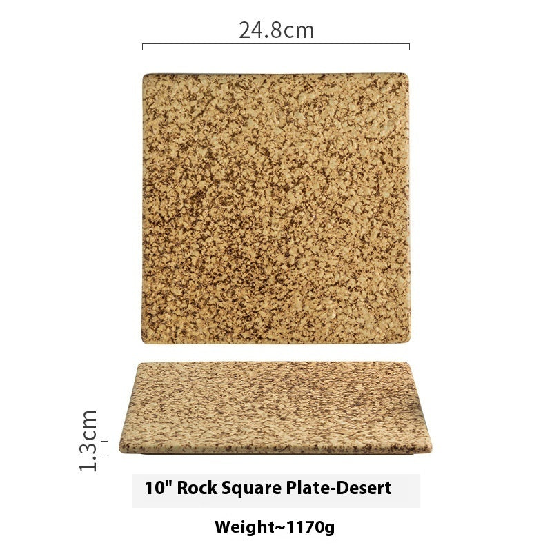 Ceramic Creative Square Sushi Plate