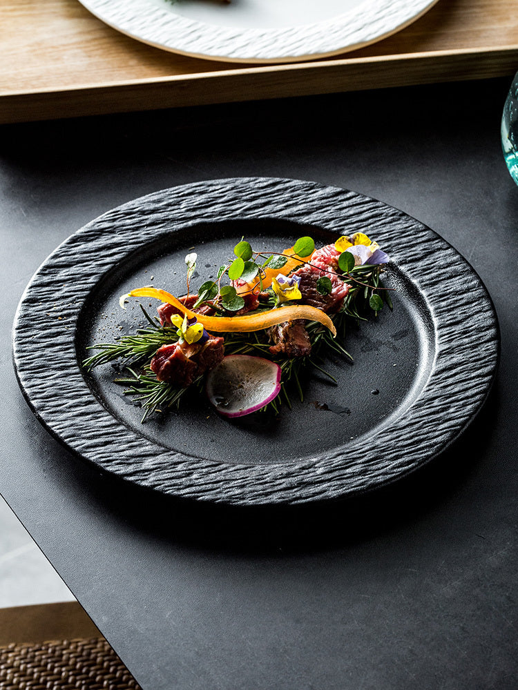 Elegant Creative Ceramic Round Plate