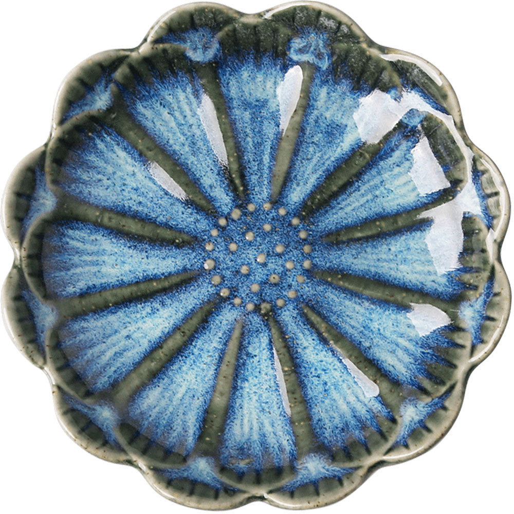 Ceramic Flower Pattern Tableware Plate