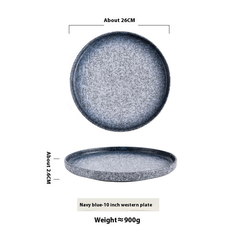 Household Steak Plate Ceramic Western Cuisine Plate