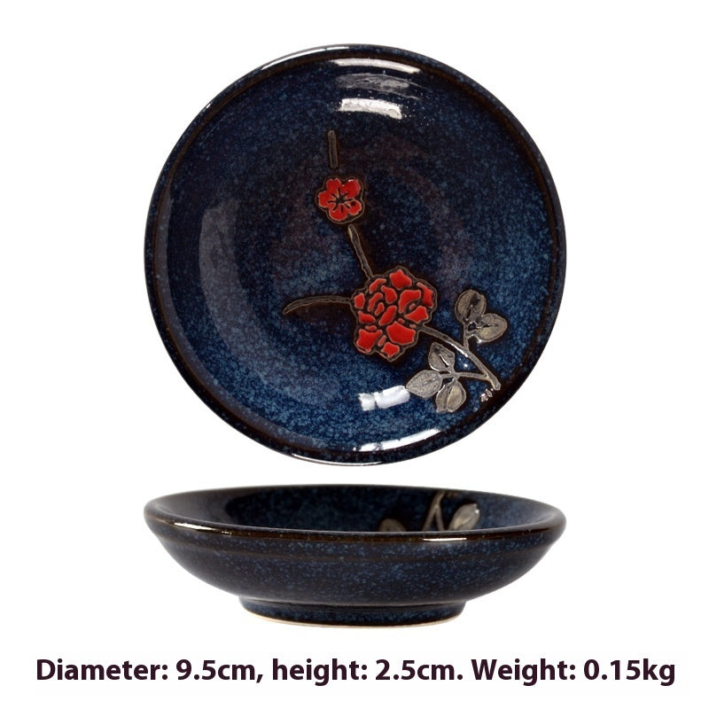 Simple Style Round Ceramic Plate