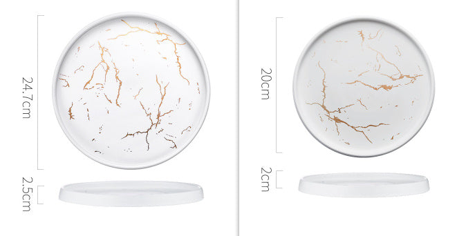 Nordic Plate Household Ceramic Dish