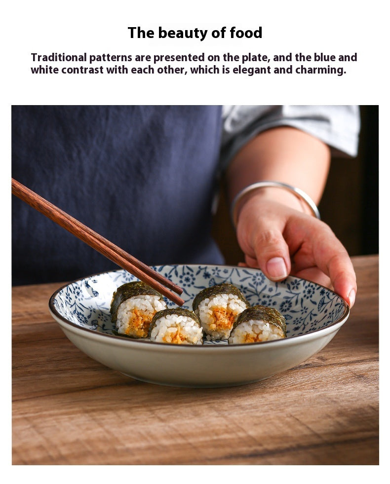 Retro Style Ceramic Plate