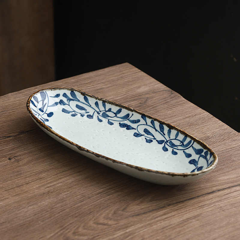 Long Oval Classic Deep Plate