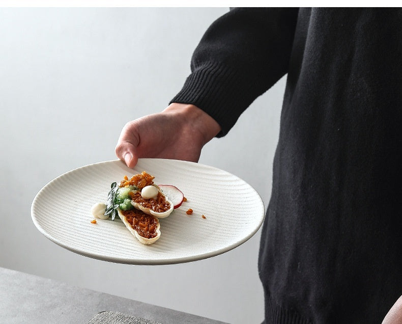 Elegant Creative Plate Hotel Restaurant Tableware