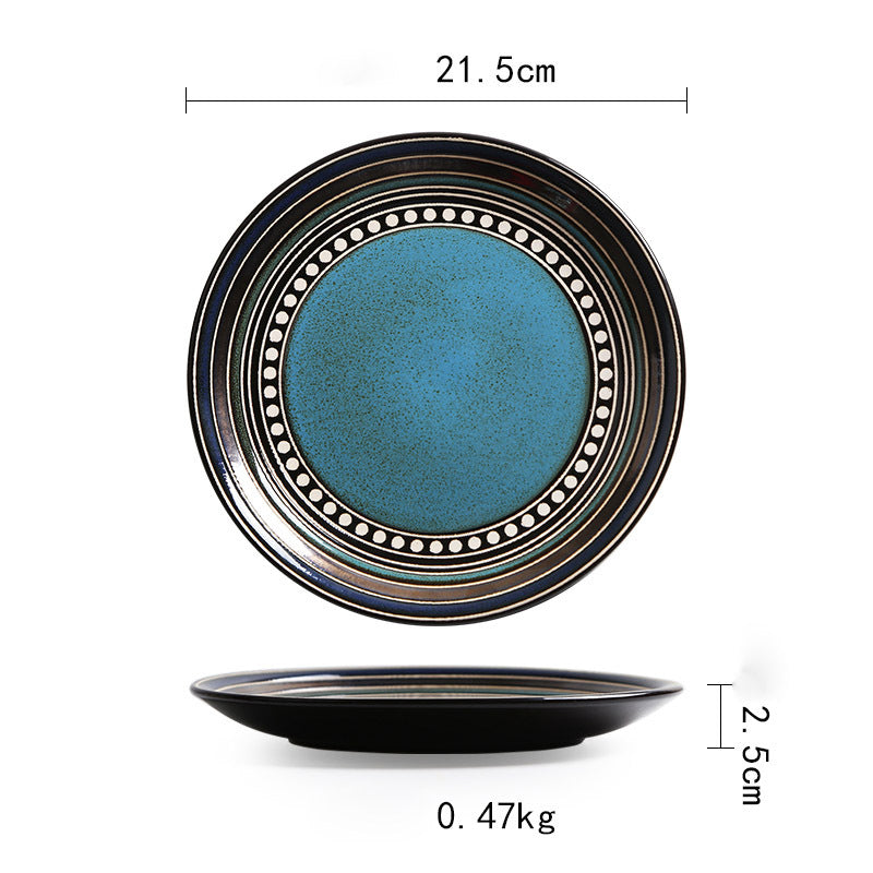 Ceramic Flat Creative Plate