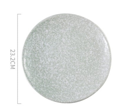 Ceramic Home Round Western Food Plate