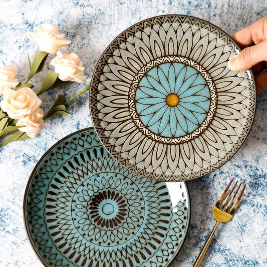 Ceramic Flat Creative Plate