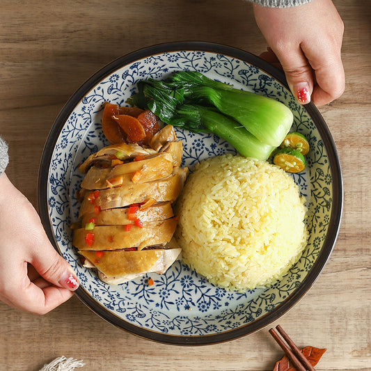 Ceramic Deep Creative Restaurant Plate