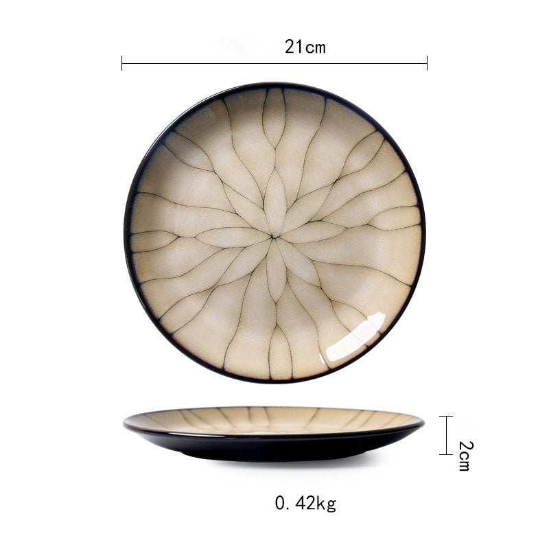 Ceramic Flat Creative Plate