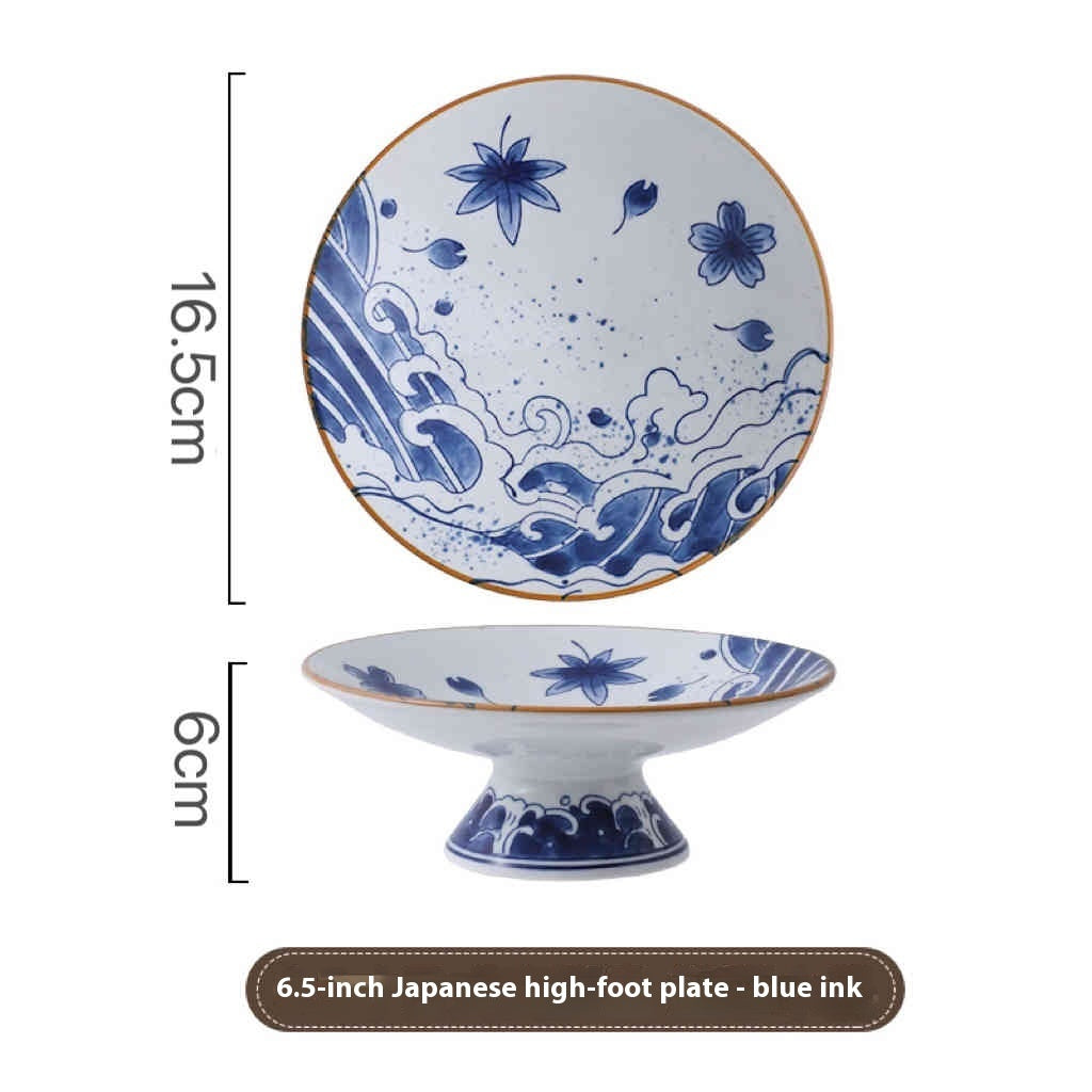 Underglaze Household Round Plate