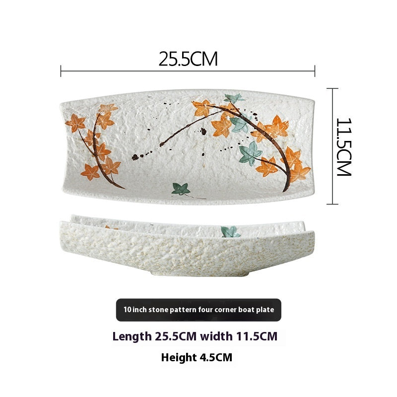 Creative Retro Dinner Plate