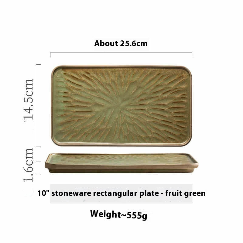 High-grade Retro Barbecue Plate Commercial