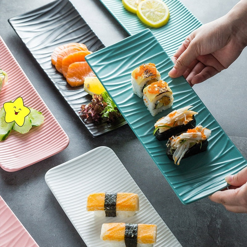 Creative Sushi Long Plate