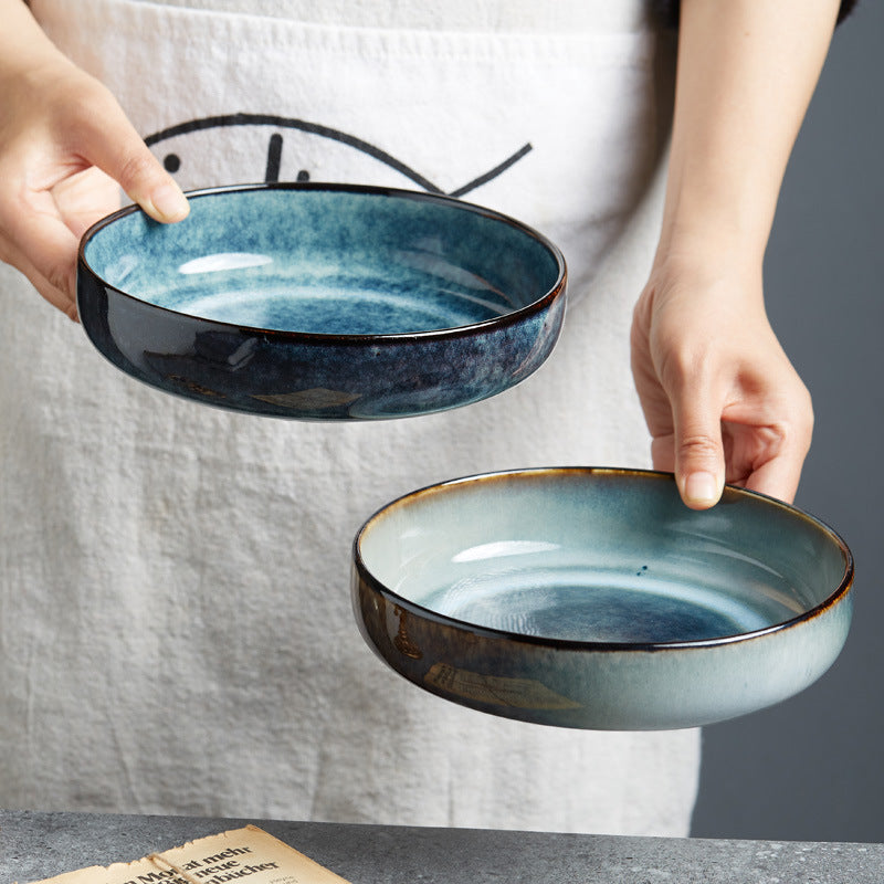 Beautiful Ceramic Homehold Deep Plate