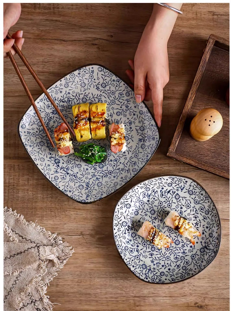 Ceramic Square Rounded Corner Dish