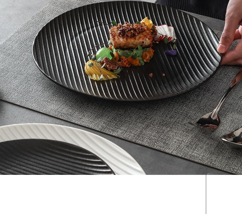 Elegant Creative Plate Hotel Restaurant Tableware