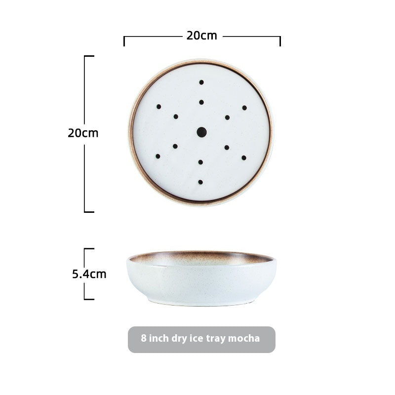 Ceramic Dry Ice Plate